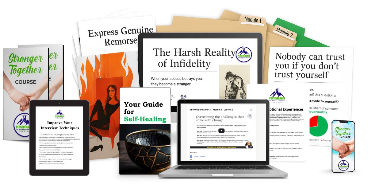 Stronger Together Course by Perseverance Infidelity Coaching